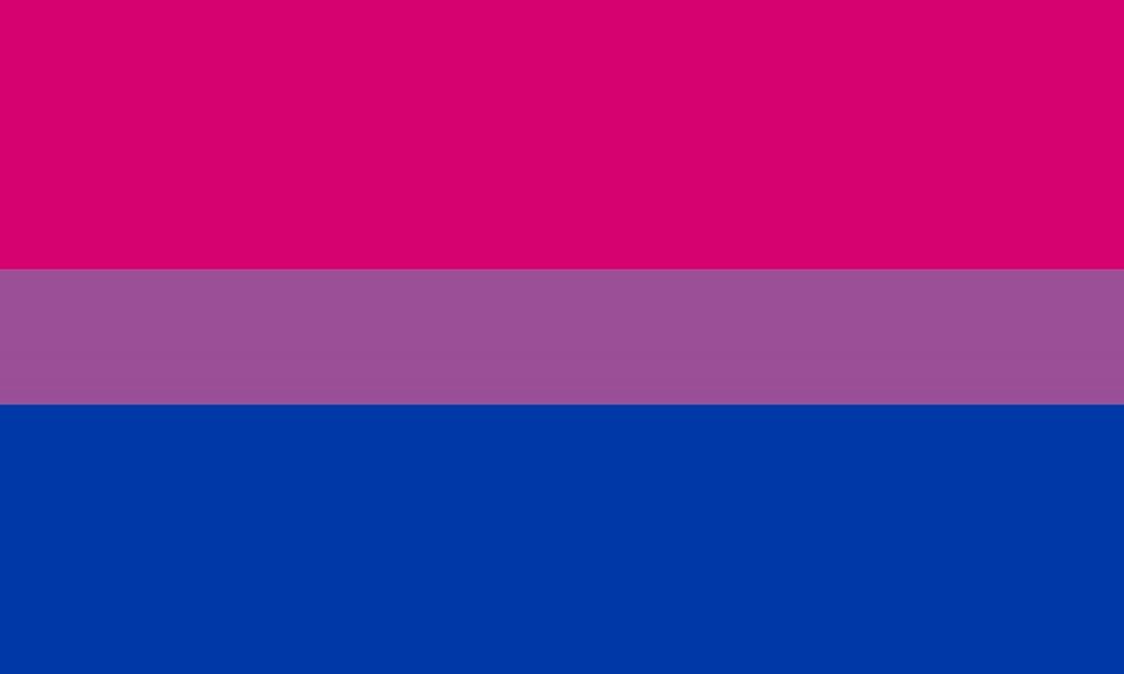 Pride-Flagge von bisexuellen Menschen