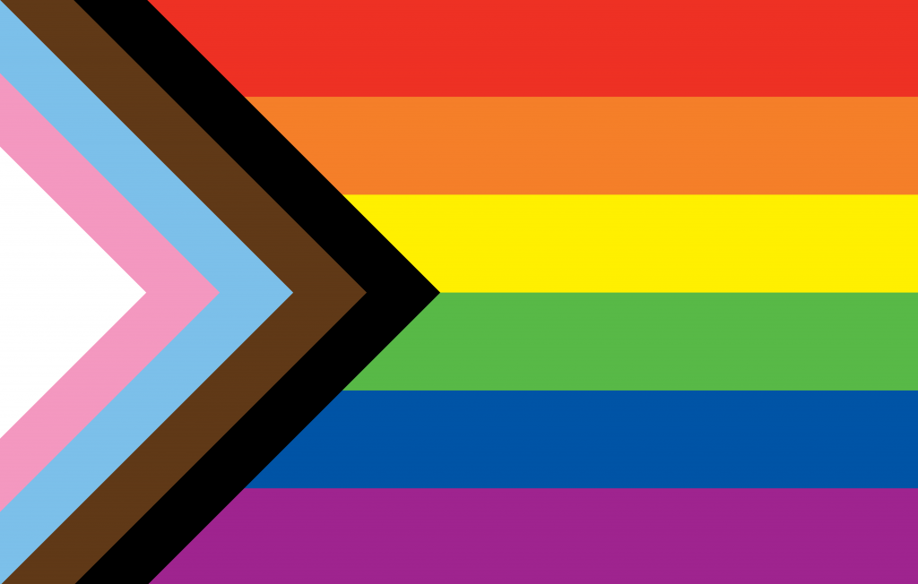 Pride-Flagge von queeren Menschen